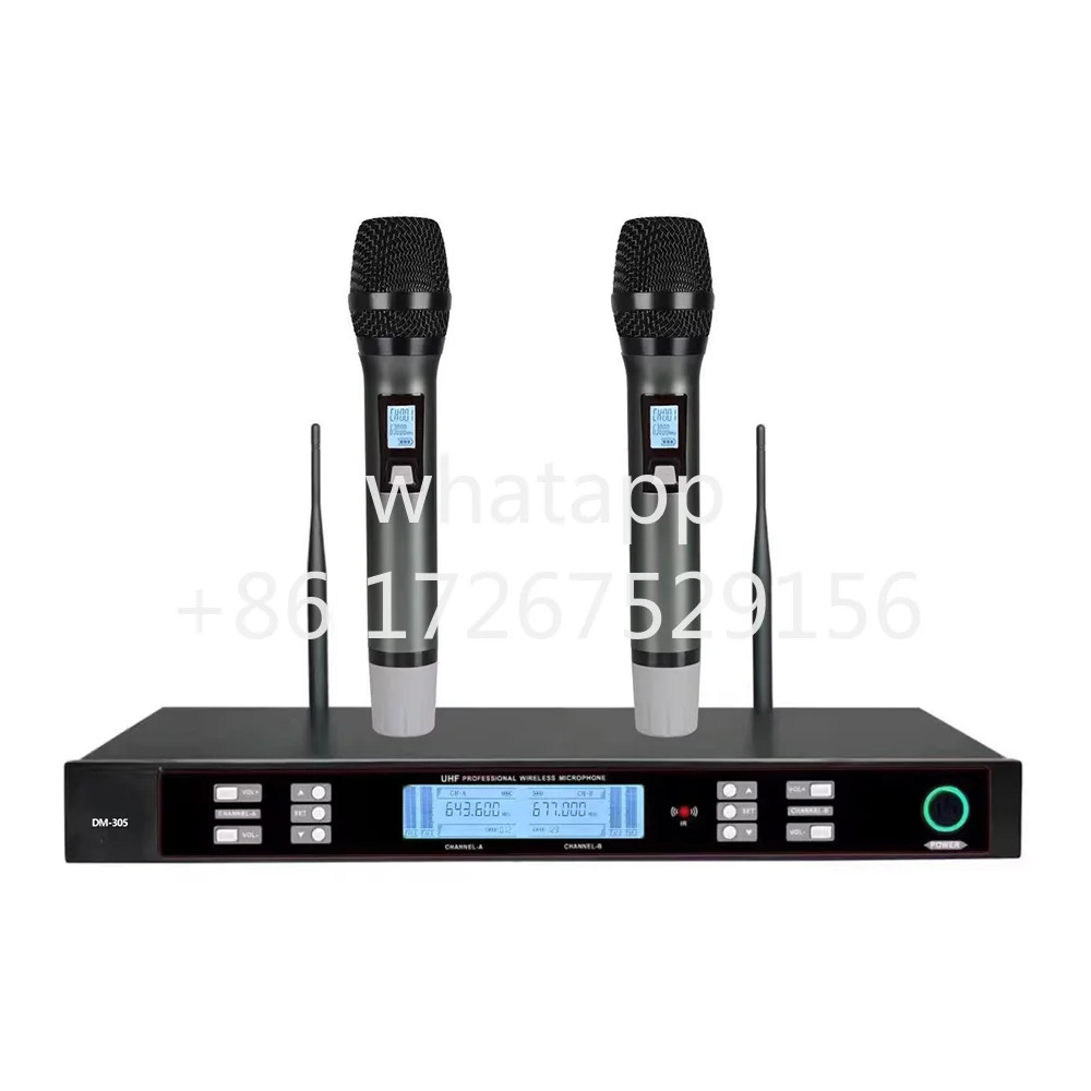 SHURE DM-305 무선 마이크1-2 U-밴드 FM 마이크