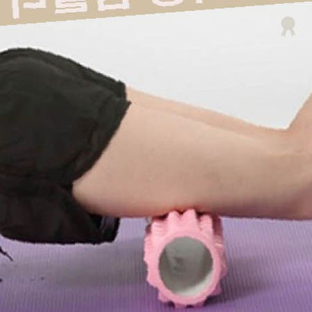 근육 이완 원통형 마사지 도구 돌기 표면 처리 집 운동 스트레칭 보조 용품