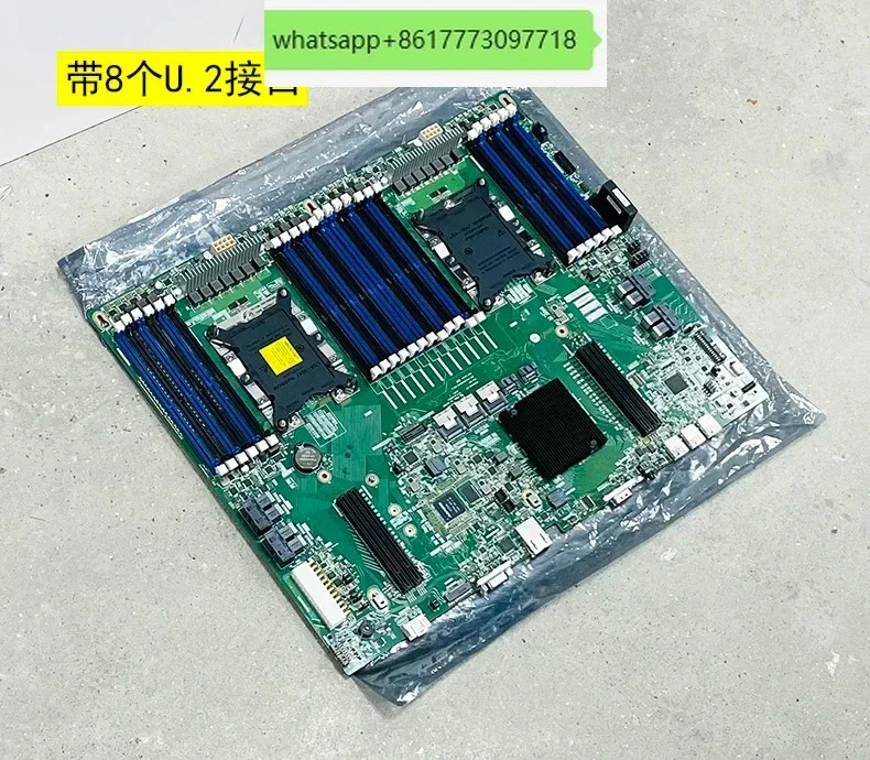 Amazon C621 듀얼 채널 3647 마더보드는 XEON 8124M과 같은 240W 고전력 CPU를 지원