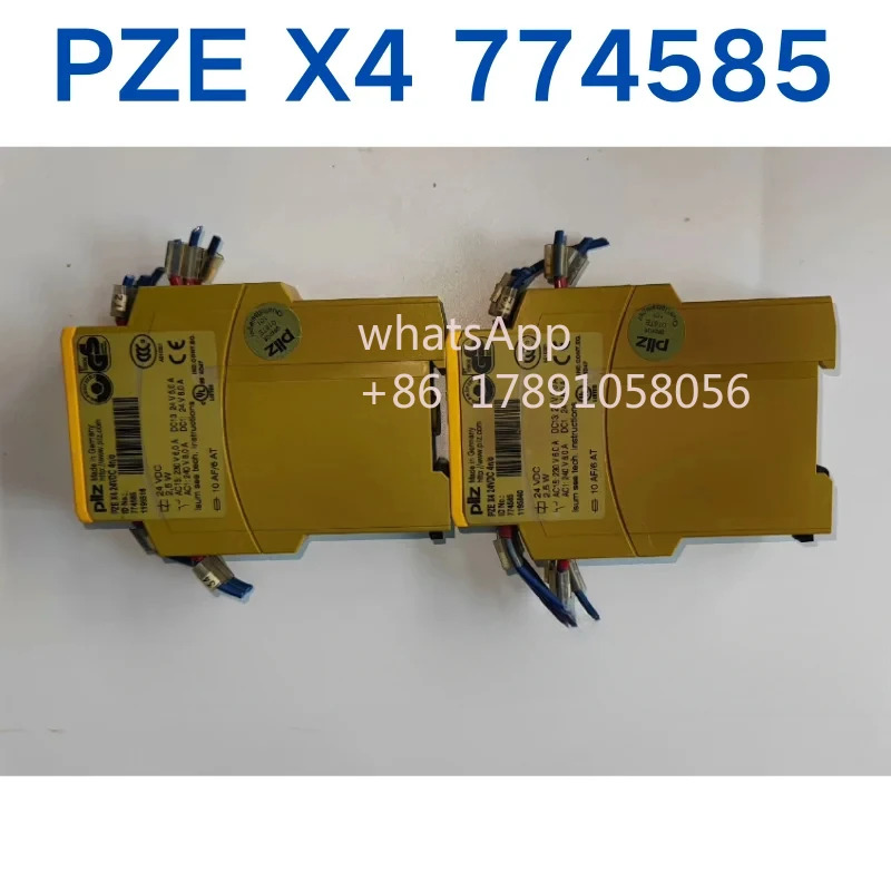 리퍼 PZE X4 774585 안전 릴레이는 빠르게 되었습니다.