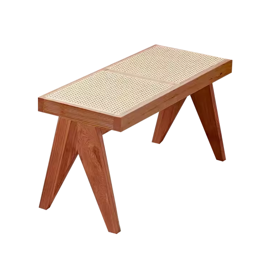 까시나 캐피톨 라탄 벤치 우드 빈티지 긴 의자 2인