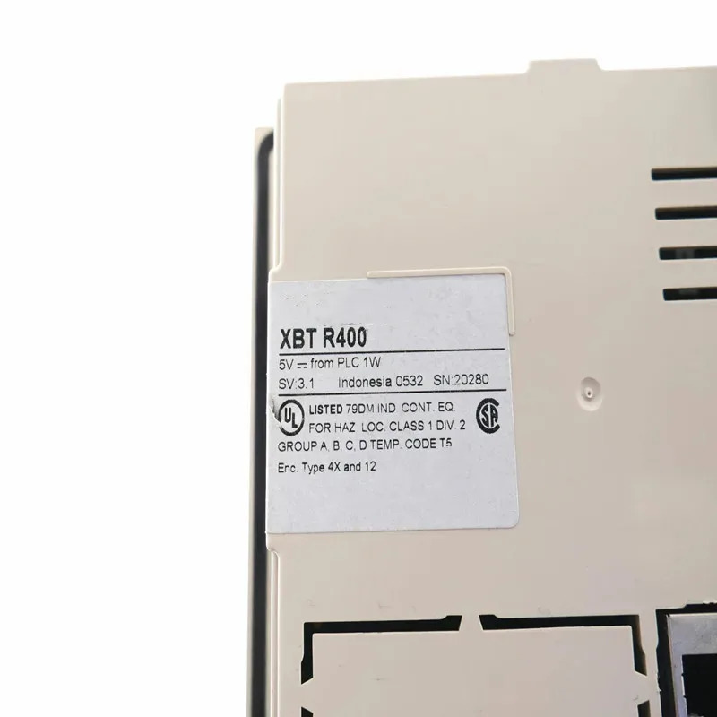 XBTR400 PLC 모듈 상태