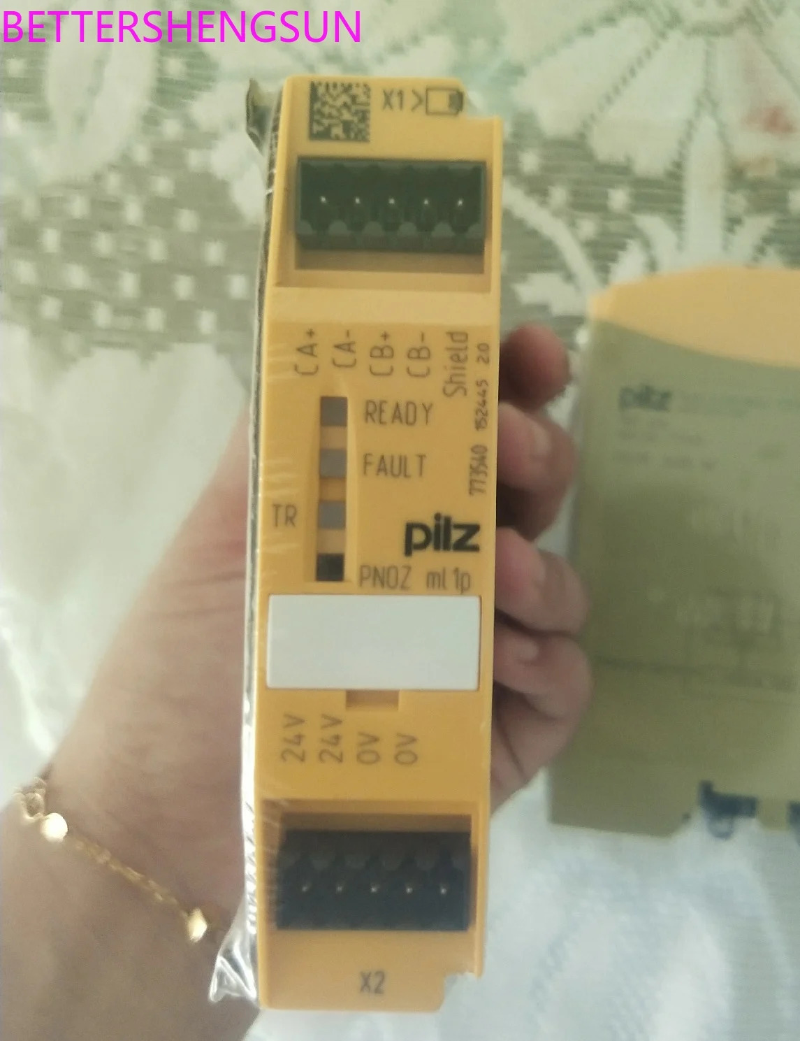 오리지널 안전 릴레이 PNOZ ML1P 773540 신