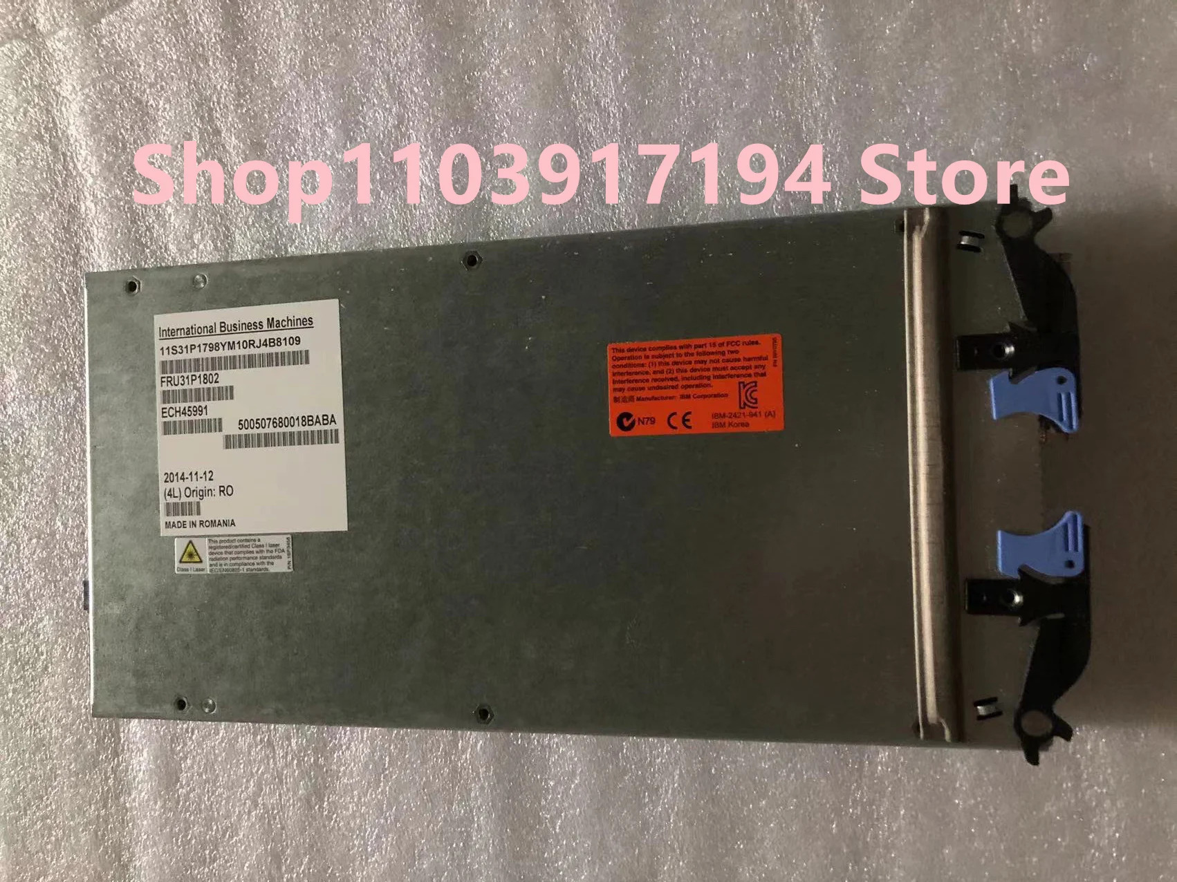 IBM 31P1802 31P1798 DS8800 8GB 4 포트 광섬유 모듈