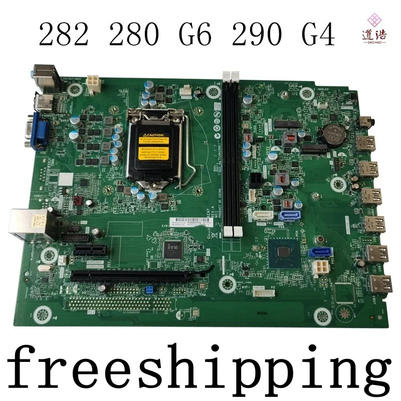 L90453-001 hp호환 282 280 300 Pro G6 290 G4 MT 마더보드 L75370-001 L90453-601 메인보드 완전 작동 리퍼