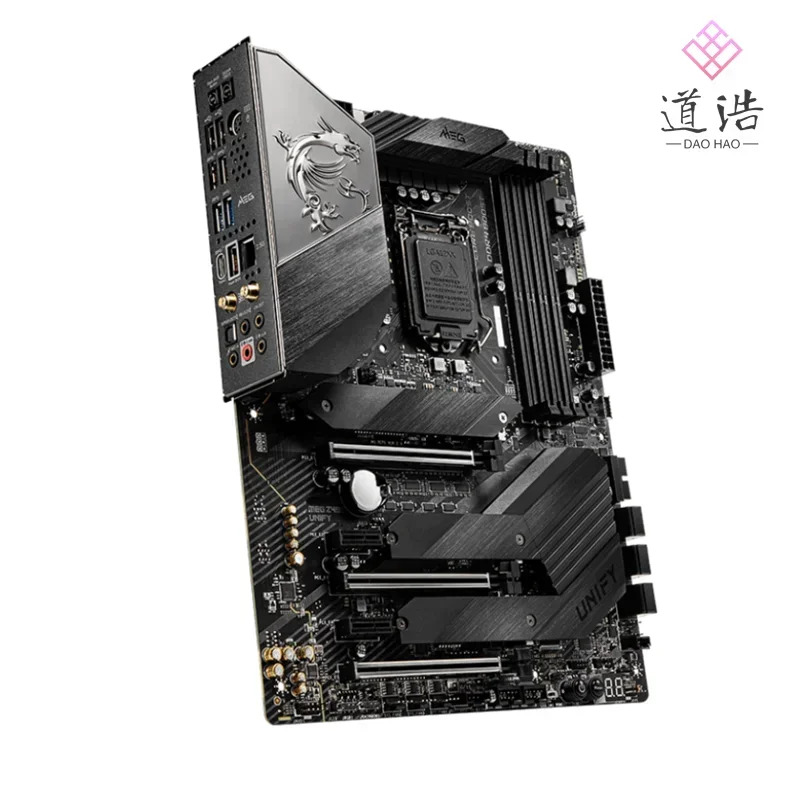 MEG Z490 UNIFY 마더보드128GB M.2 LGA 1200 DDR4 메인보드 완전 작동 리퍼