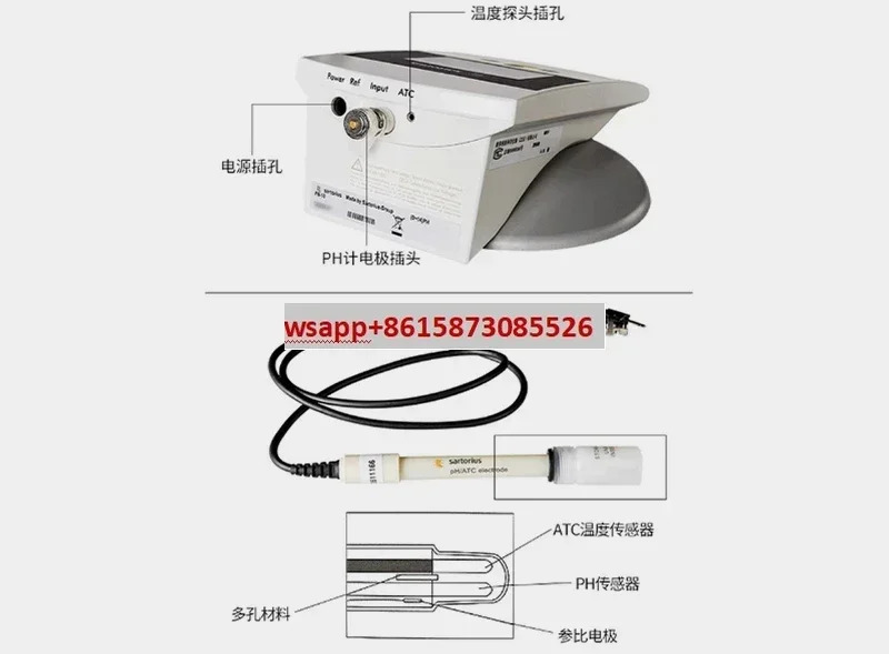 Sartorius PH 전극 PB-10 PY-ASI 오리지널 포장 산도 측정기