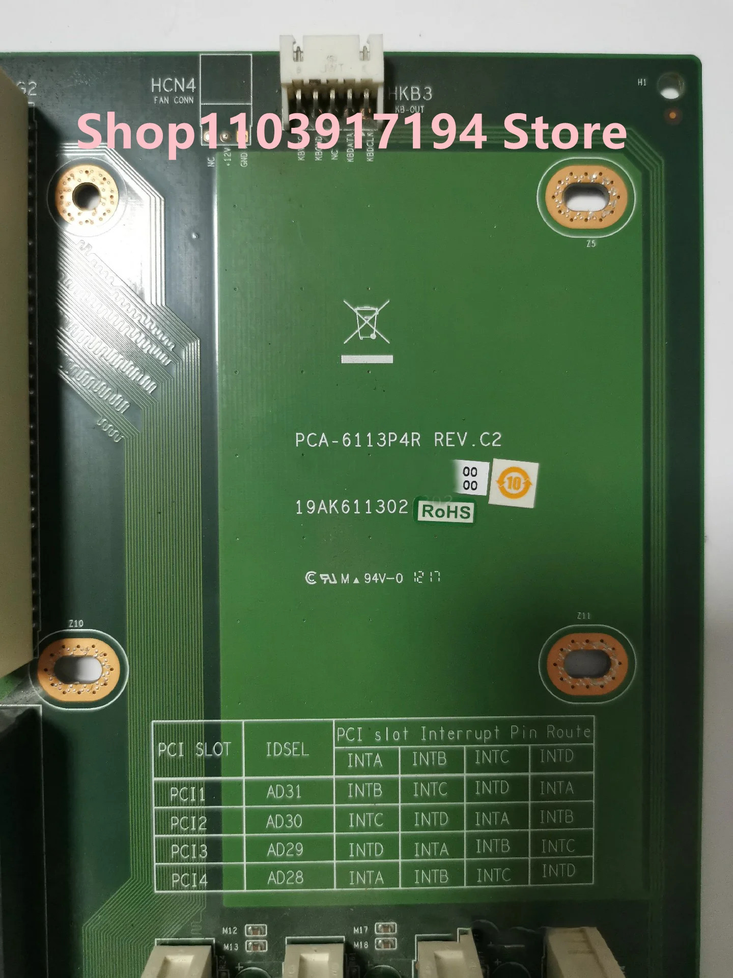 Advantech 산업컴퓨터 백플레PCA-6113P4R