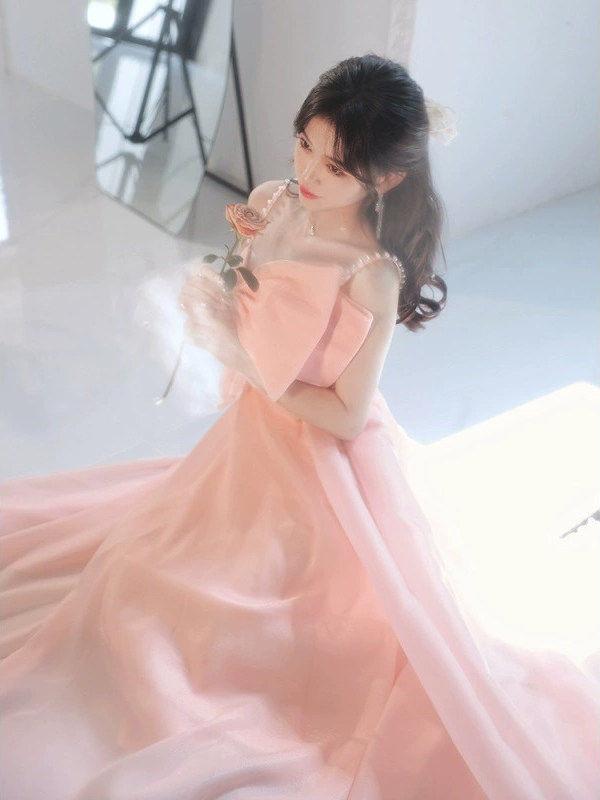 피로연 원피스 브라이덜샤워 스냅촬영 신부예복 하객룩 돌잔치 - 상품 이미지