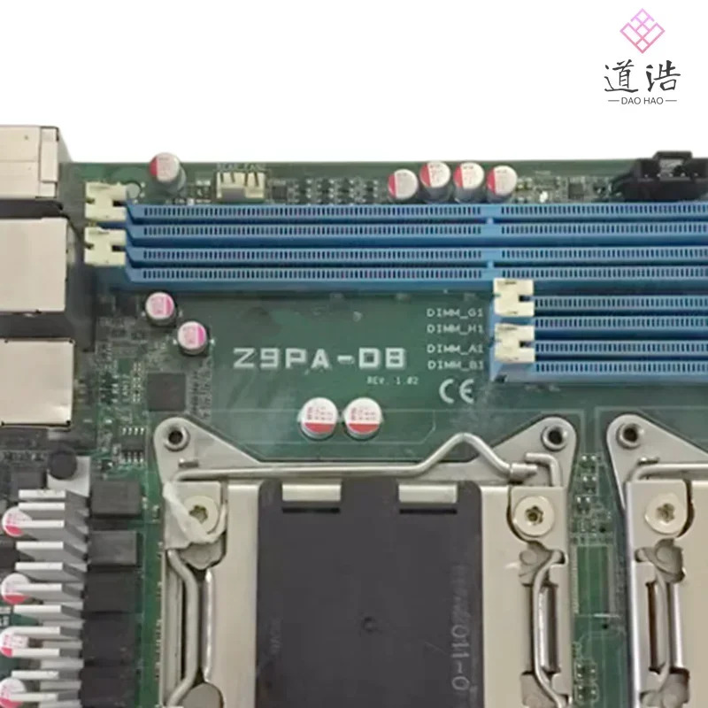 Z9PA-D8 마더보드256GB VGA COM 지원 E5-2600/E5-2600 V2 세대 CPU LGA 2011 DDR3 C602 완전 작동 리퍼