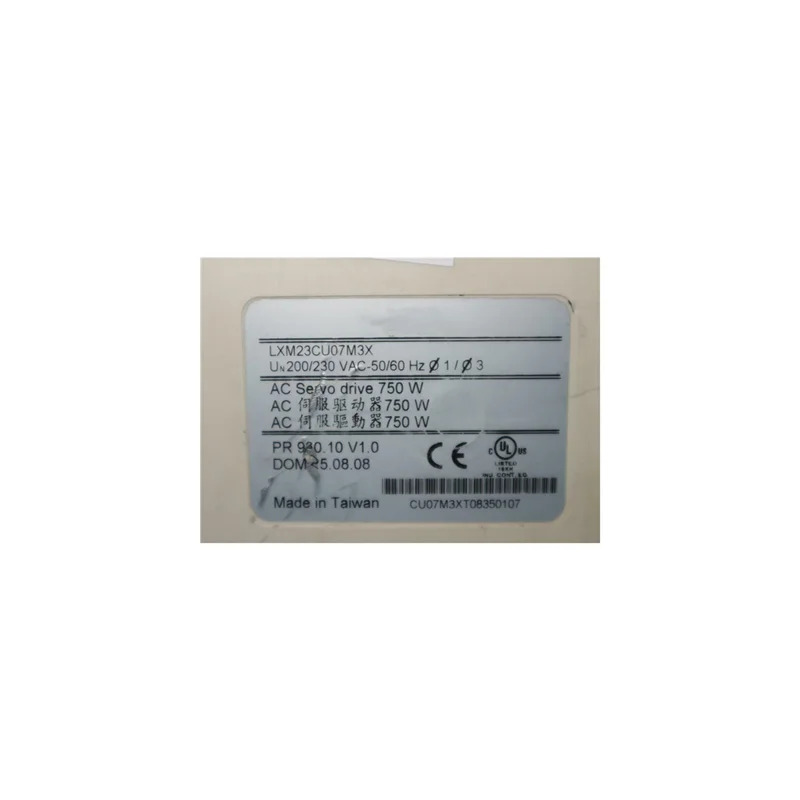 서보 드라이브 LXM23CU07M3X 상태