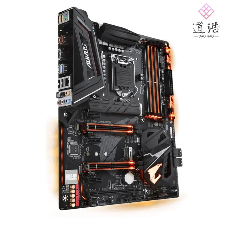 Z370 AORUS ULTRA GNG 2.0 마더보드 64GB 2xM.2 HDMI LGA 1151 DDR4 메인보드 완전 WorkMA 리퍼
