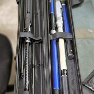 루어 낚시 가방 루어대 하드 케이스 슬림 낚시대 보관집 125x6x7cm... 운동러 솔직 후기 | 실사용 리뷰 - 상품 이미지 4