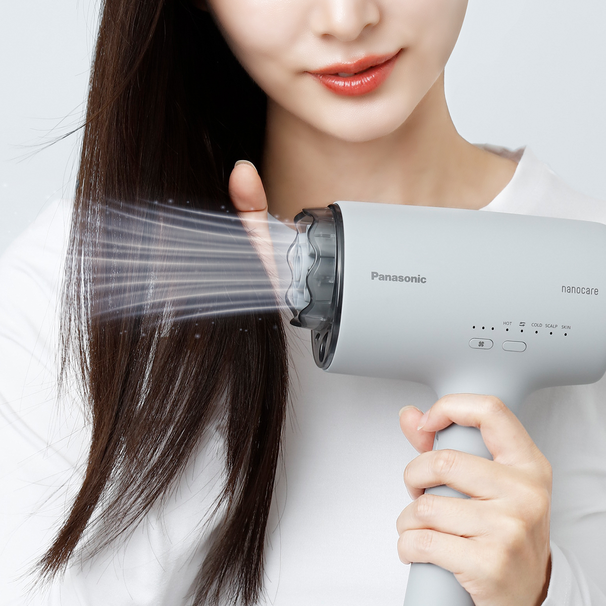 파나소닉 나노이 미네랄 모이스처 헤어 드라이어 수분 두피 스킨 케어 모드 EH-NA0K 이미지 3