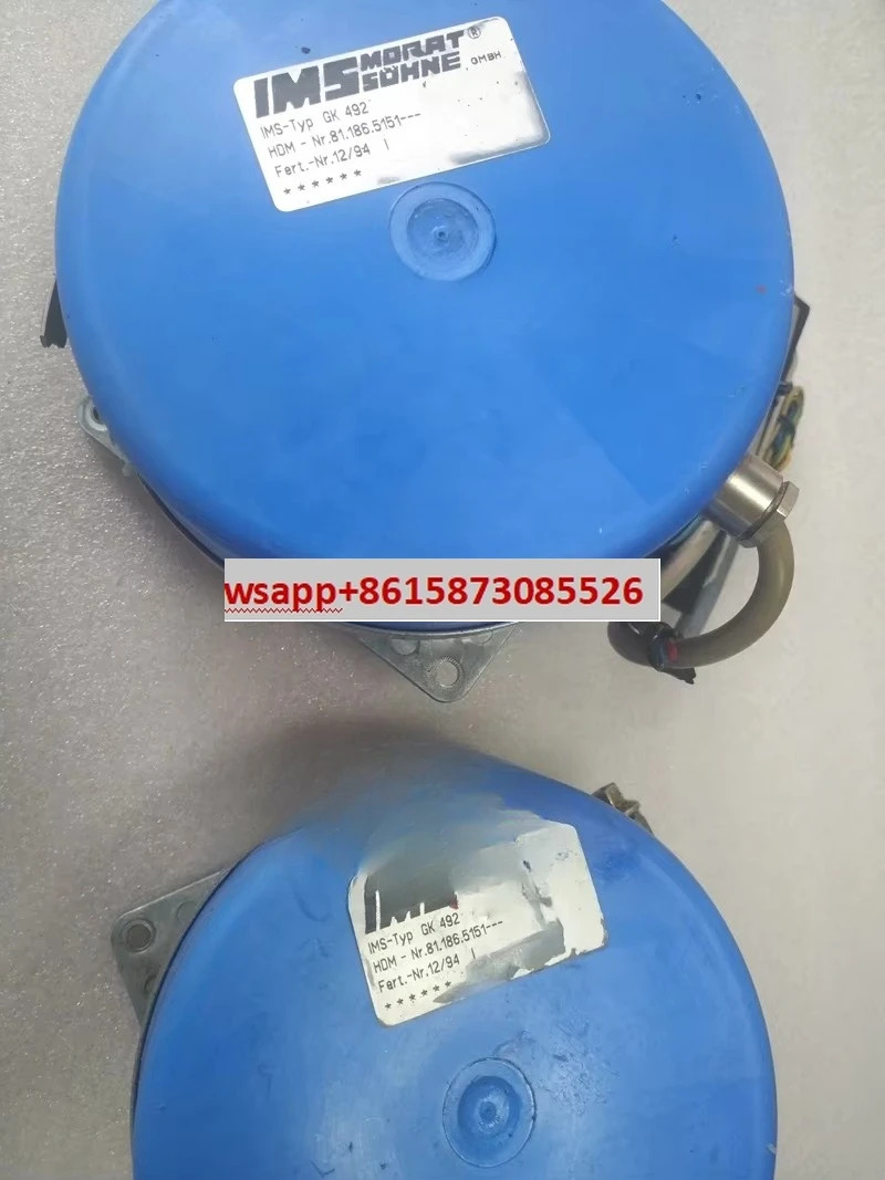 원본 사81.186.5151 하이델베르그 인쇄기 예비 부품 CD74 SM 102 모터 엔진 슈트