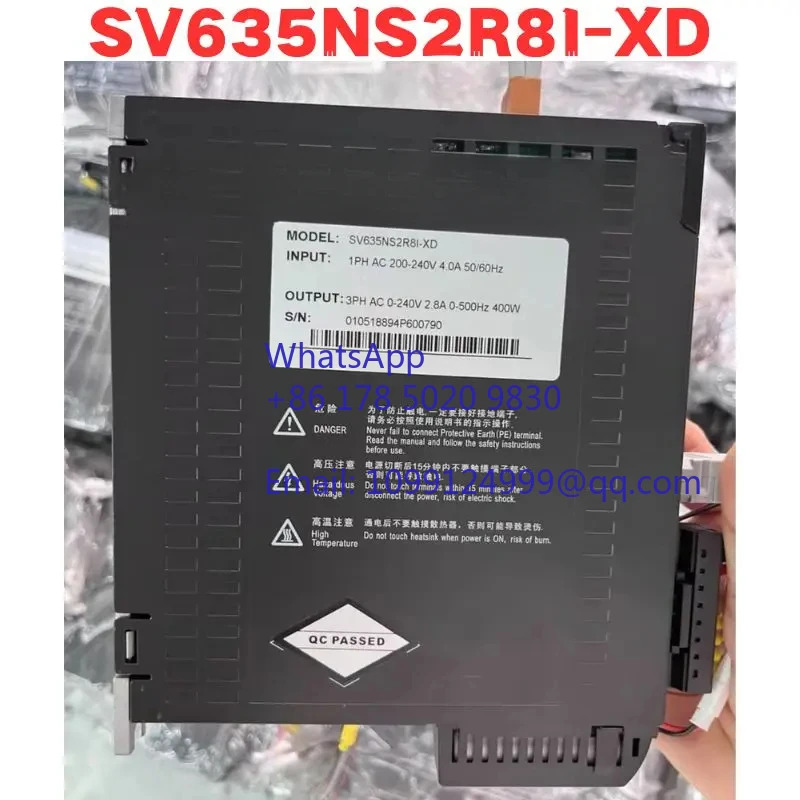 리퍼 서보 드라이버 SV635NS2R8I-XD 정상 기능 완료