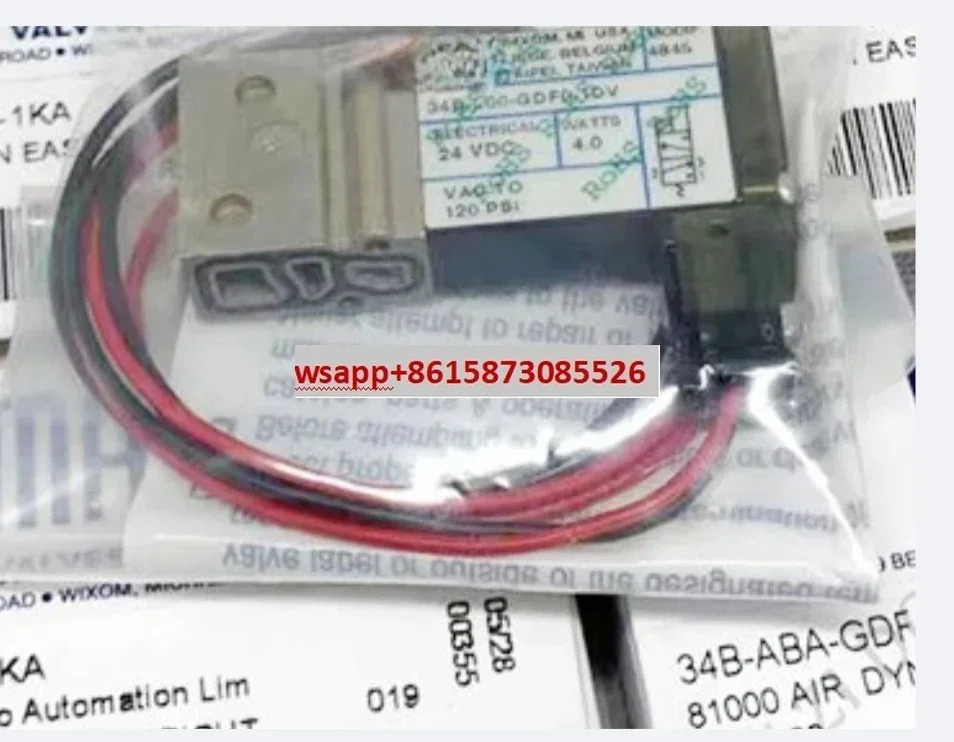 미국 고주파 솔레노이드 밸브 34B/34C-N00/L00-GDF0/GDFA-1KT/1DV/1KJ