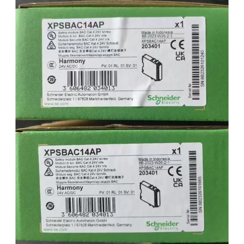 XPSBAC14AP 안전 릴레이