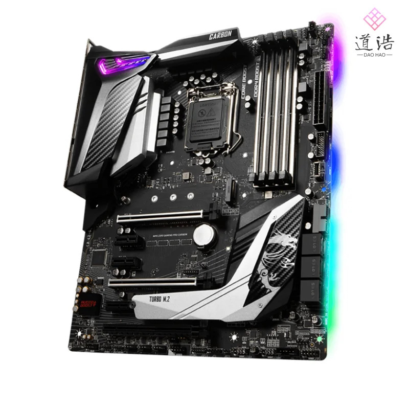 GNG PRO 카본 마더보드 128GB LGA 1151 DDR4 Z390 메인보드 리퍼 완료