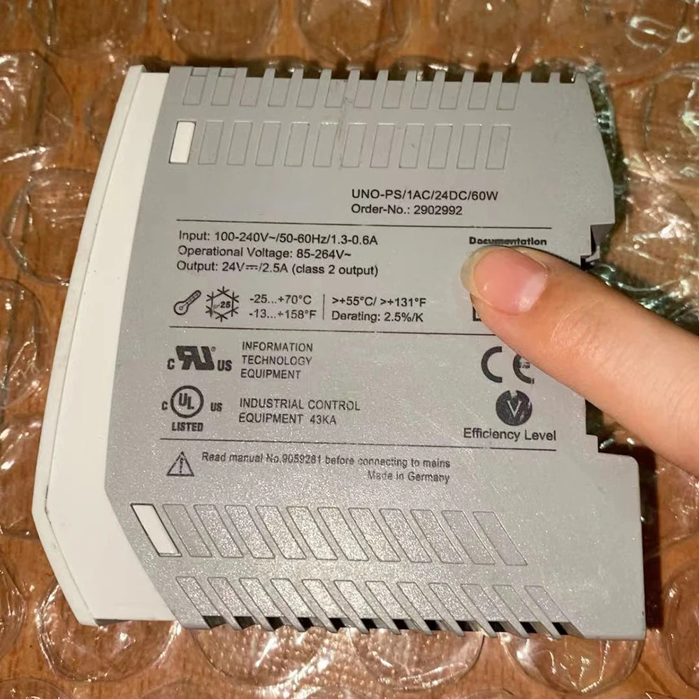 Phoenix 전원공급장치 UNO-PS/1AC/24DC/60W 24V 60W2902992