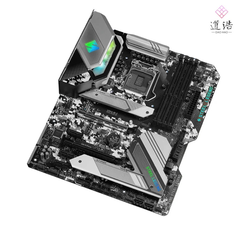 ASRock호환 Z490 스틸 레전드 마더보드 128GB HDMI PCI-E3.0 M.2 LGA 1200 DDR4 메인보드 리퍼 완료