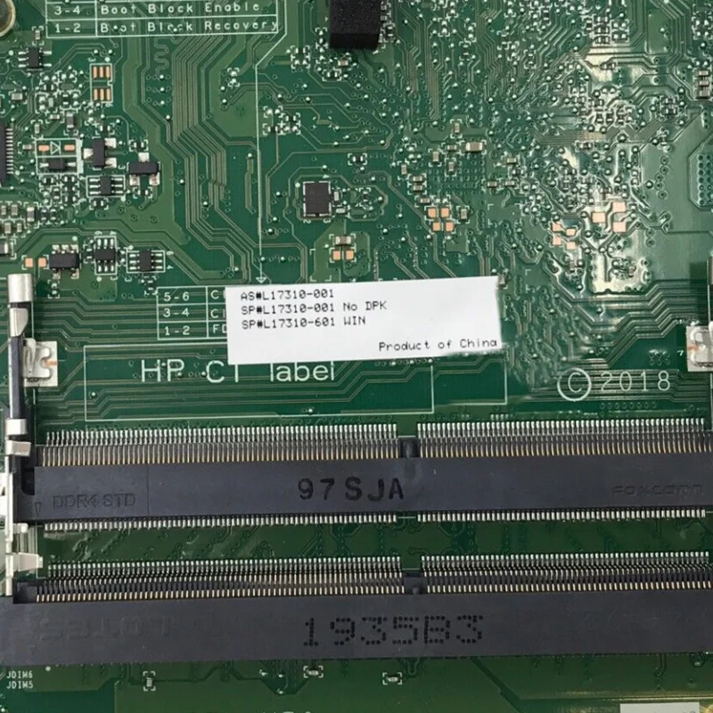 L17310-001 hp호환 파빌리온 24-XA AIO 마더보드 DA0N76MB6E0 L17310-601 DDR4 메인보드 리퍼 완료