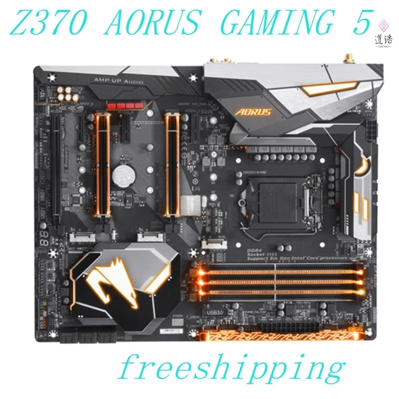 AORUS GNG 5 마더보드 HDMI M.2 LGA 1151 DDR4 Z370 메인보드 리퍼 완료 64GB