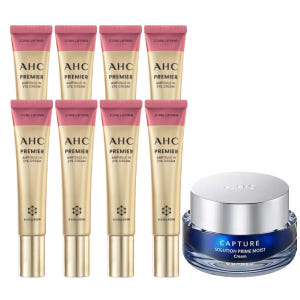 AHC 아이크림 포 페이스 앰플인 콜라겐 시즌12 40ml 4+4 솔직 후기 | 피부 타입별 분석 - 상품 이미지 3