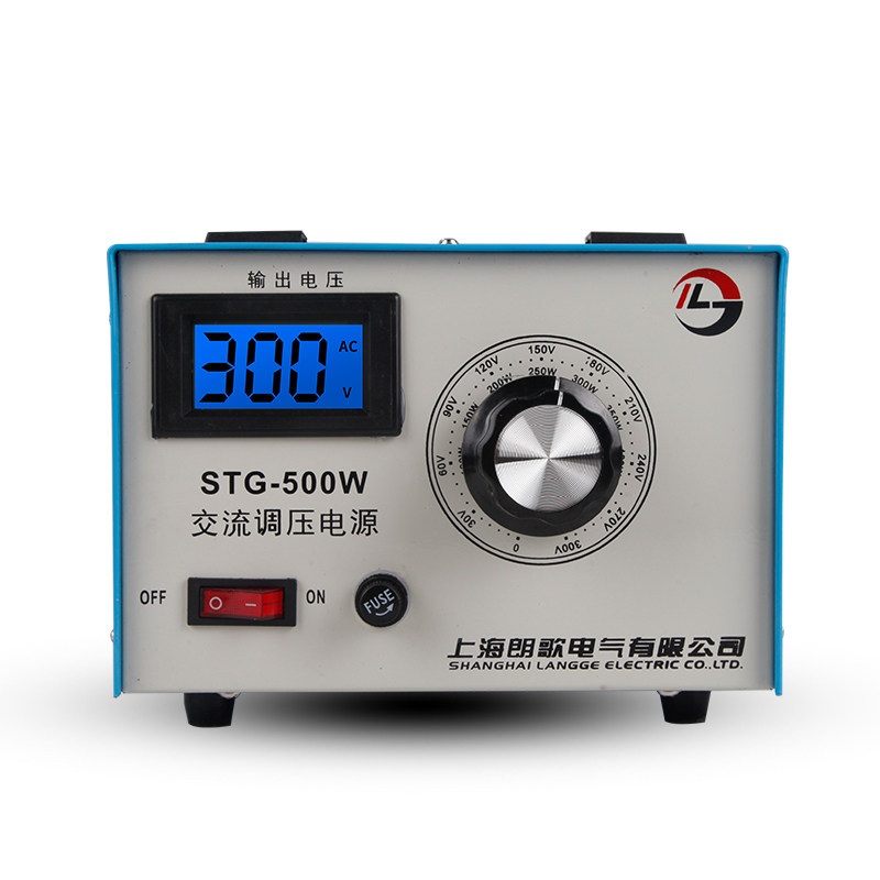 자동 전압 안정기 220V AC 500W 휴대용 가정 산업용 전력 공급 트랜스 변압기 - 상세 이미지 2