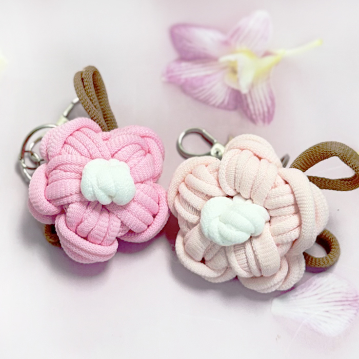 봄 벚꽃 키링 만들기 양말목 DIY 키트 - 상세 이미지 3