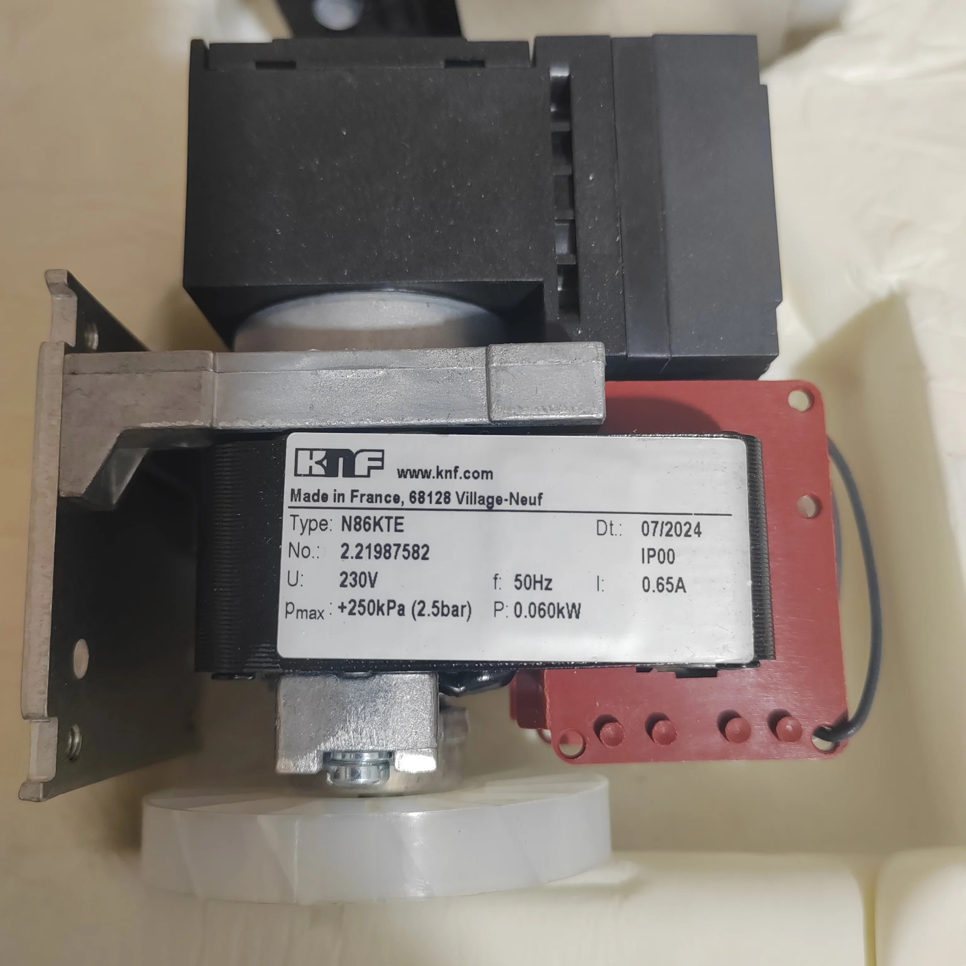 N86KTE 독일 KNF 펌프 샘플링 다이어프램 진공 CEMS