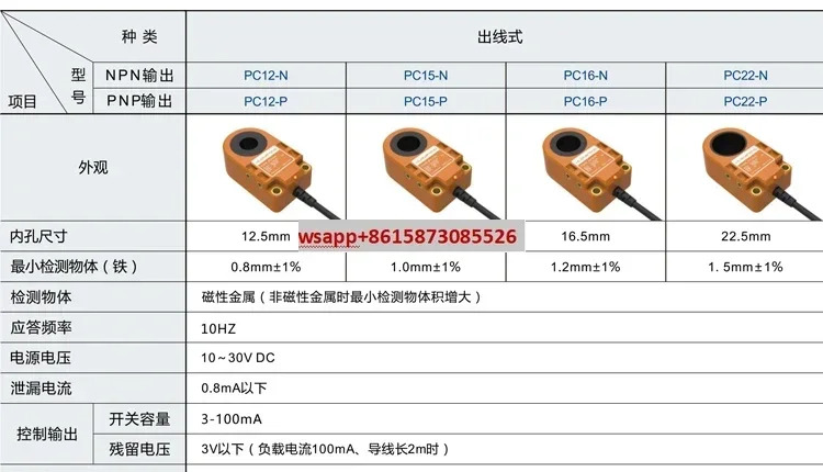 화이펑 PC05-N/PC06/PC08-N/PC10-N/PC12-N/PC15-N/PC16-N/PC22-N