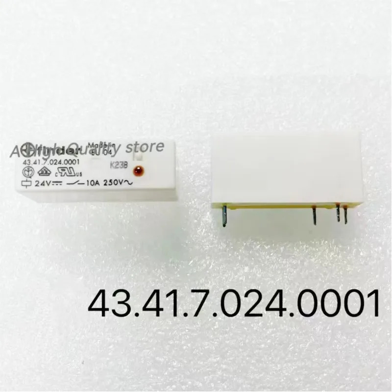 5PCS 43.41.7.024.0001 24VDC 10A 5핀 릴레이