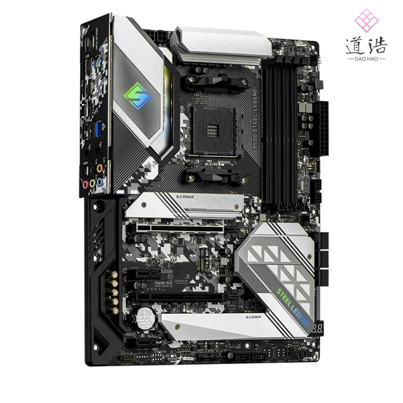 ASRock호환 B550 STEEL LEGEND 마더보드 128GB HDMI M.2 소켓 AM4 DDR4 메인보드 완전 작동 리퍼