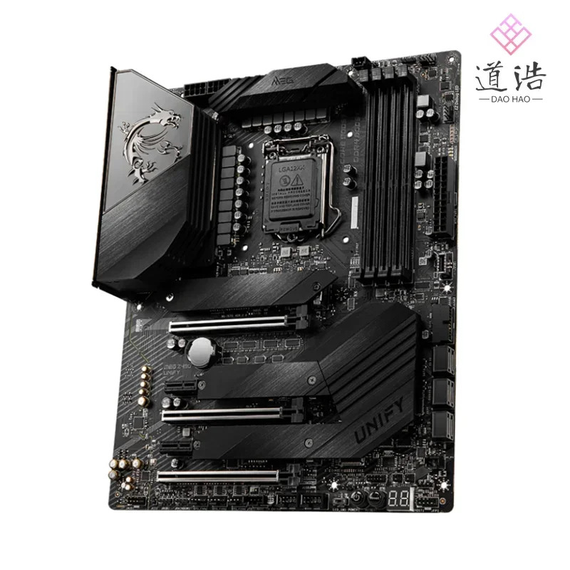 MEG Z490 UNIFY 마더보드128GB M.2 LGA 1200 DDR4 메인보드 완전 작동 리퍼