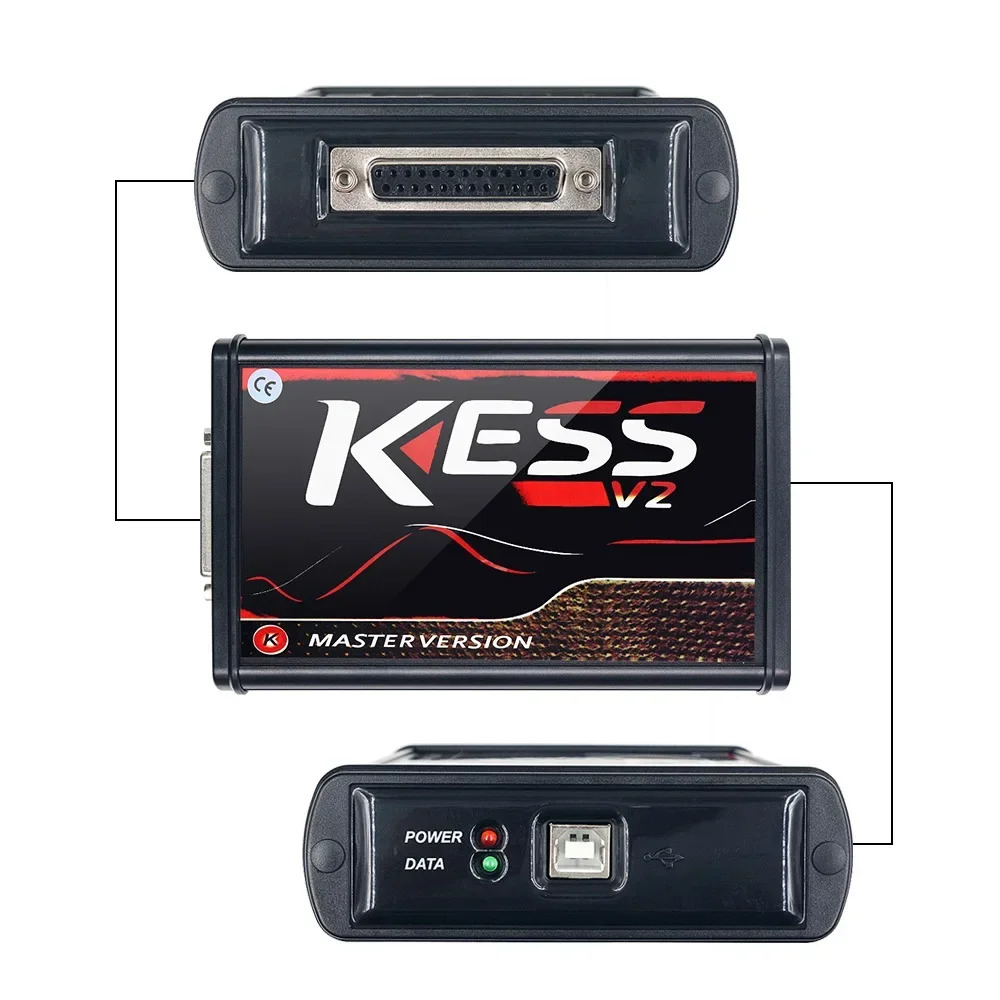 버전 레드 보드 Kess V2 V5.017 V2.80 ECU 프로그래머는 포인트 제없이 온라인으로 .