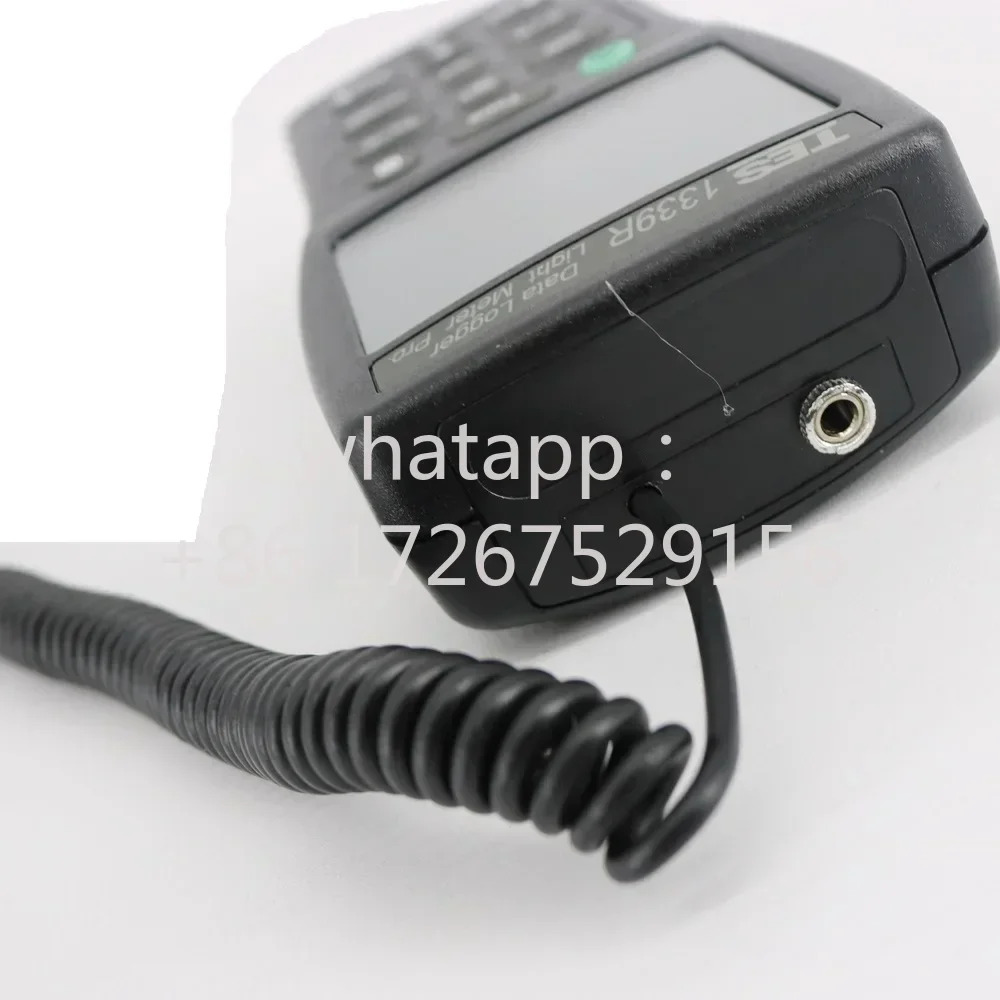 TES-1339R 휴대조도계 조도계 데이터 로거 측정 범위 0.01 999900 Lux 홀드 기능.