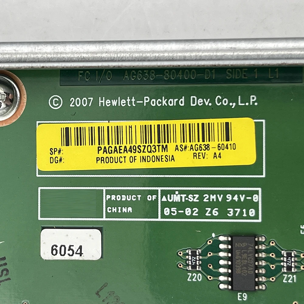 AG638-04500 461494-005 hp호환 AG638B 4G 파이버 컨트롤러 AG638-60410용