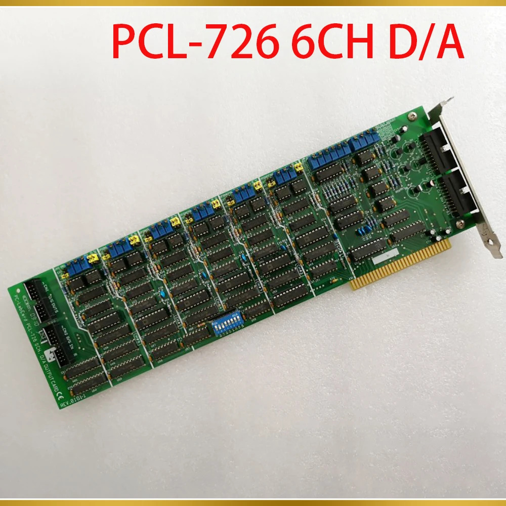 출력 카드 어드밴텍 데이터 캡처 PCL-726 6CH D/A6채널 12비트 아날로그 채널 전체 길이