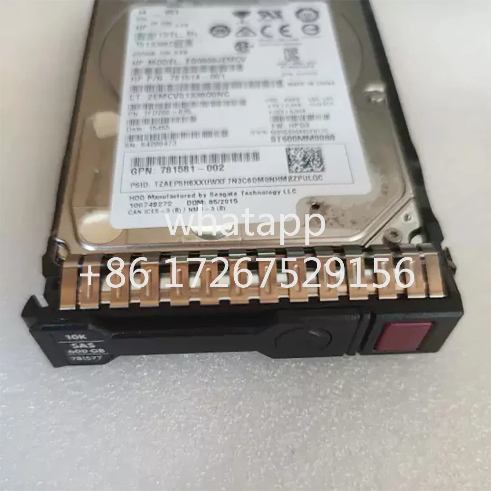 781577 -001 781514 hp호환600GB SAS 2.5인치 10K 12G Gen9 HDD