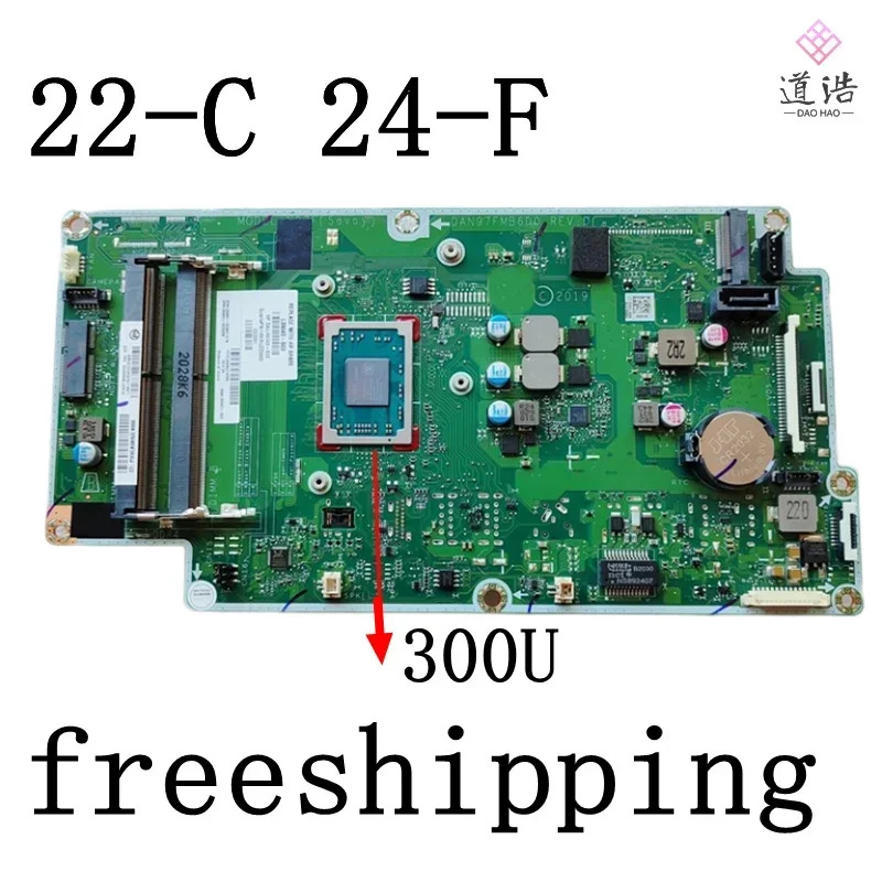hp호환 Pilion 22-C 24-F AIO 마더보드L39043-603 L39043-003 DAN97FMB6D0 DDR4 메인보드 완전 작동 리퍼