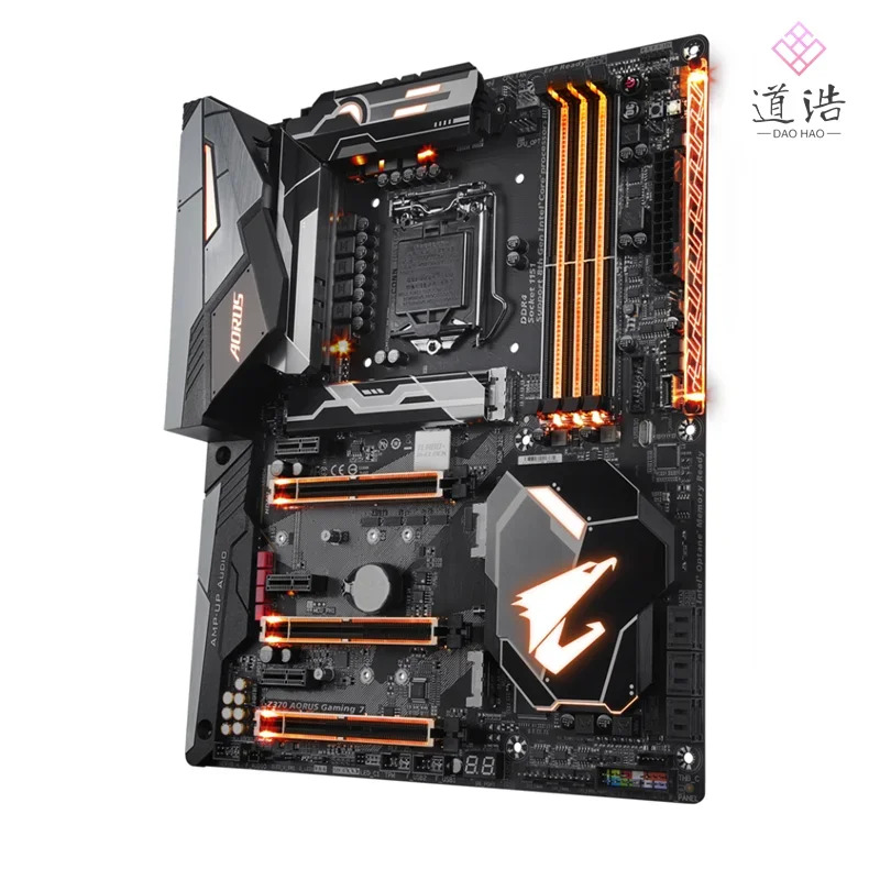 Z370 AORUS GNG 7 마더보드 64GB HDMI M.2 LGA 1151 DDR4 메인보드 완전 작동 리퍼