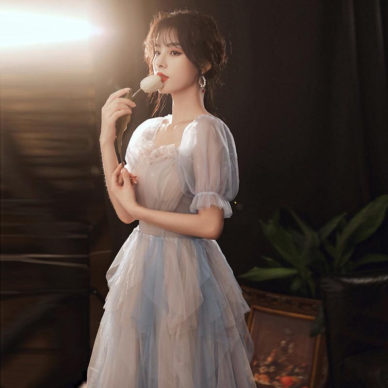 유색드레스 결혼식2부드레스 이브닝 웨딩촬영 하우스웨딩 - 상세 이미지 4