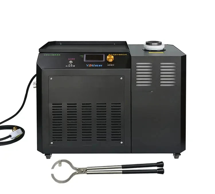 1600도 1KG 220V 금속 제련로 철 제련 기계 유도로 물 냉각기로 금을 녹이는