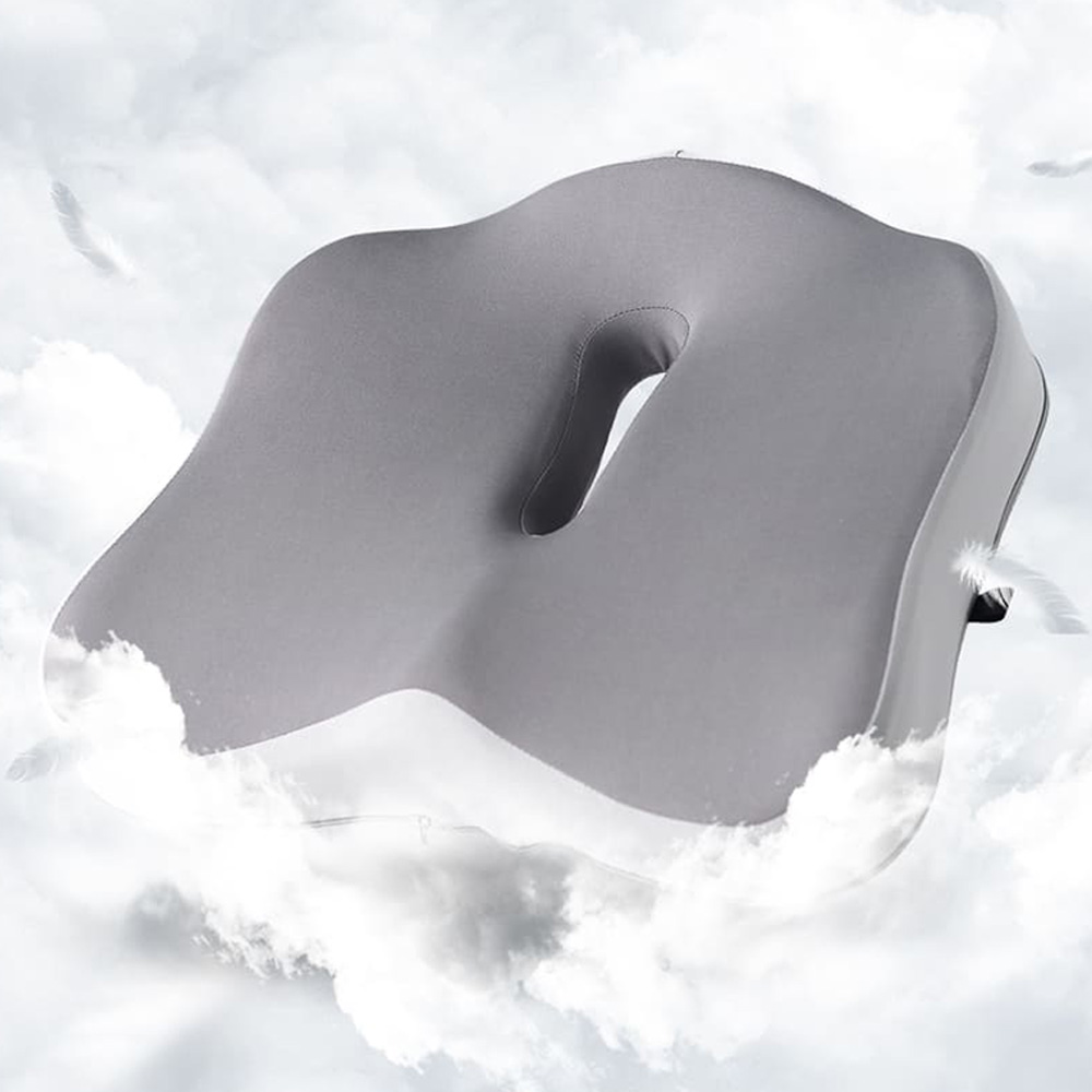 BNS 무중력 구름방석 2세트 메모리폼 자세 사무실 의자 프리미엄 방석 고밀도 인체 굴곡