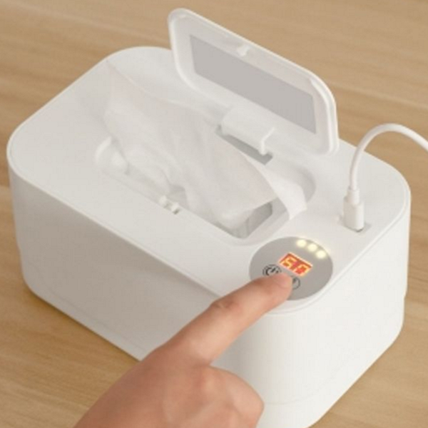 따뜻한 물티슈 워머 무선 휴대용 물티슈 워머 보온 선물