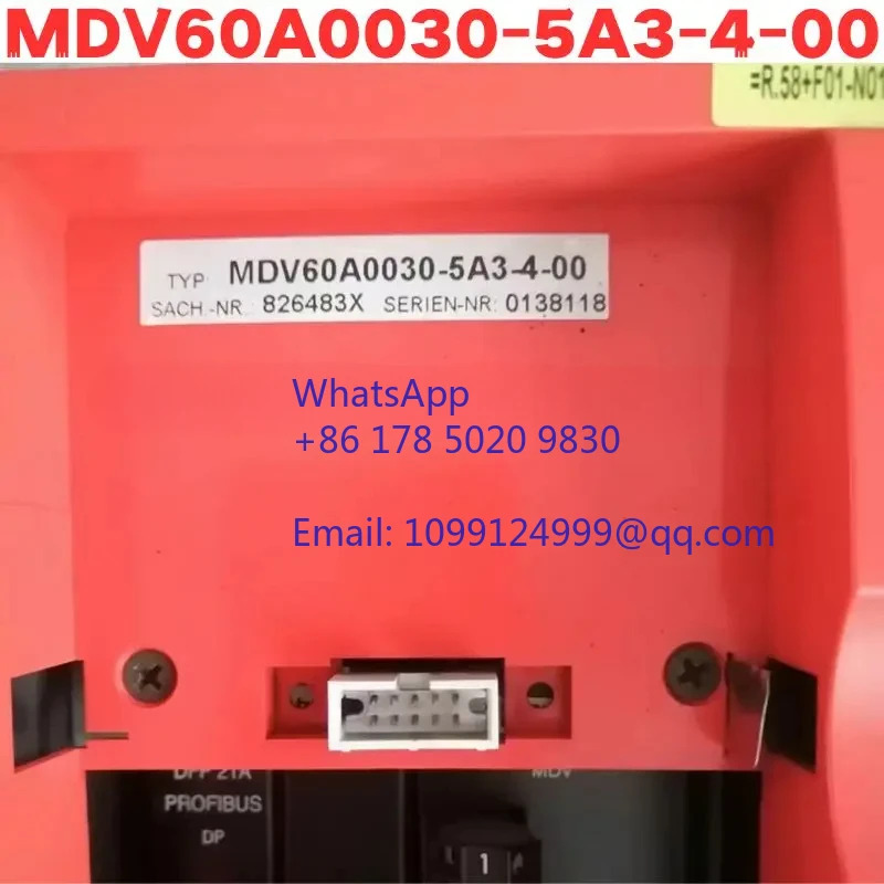 리퍼 주파수 변환기 MDV60A0030-5A3-4-00 정상 기능 완료 OK