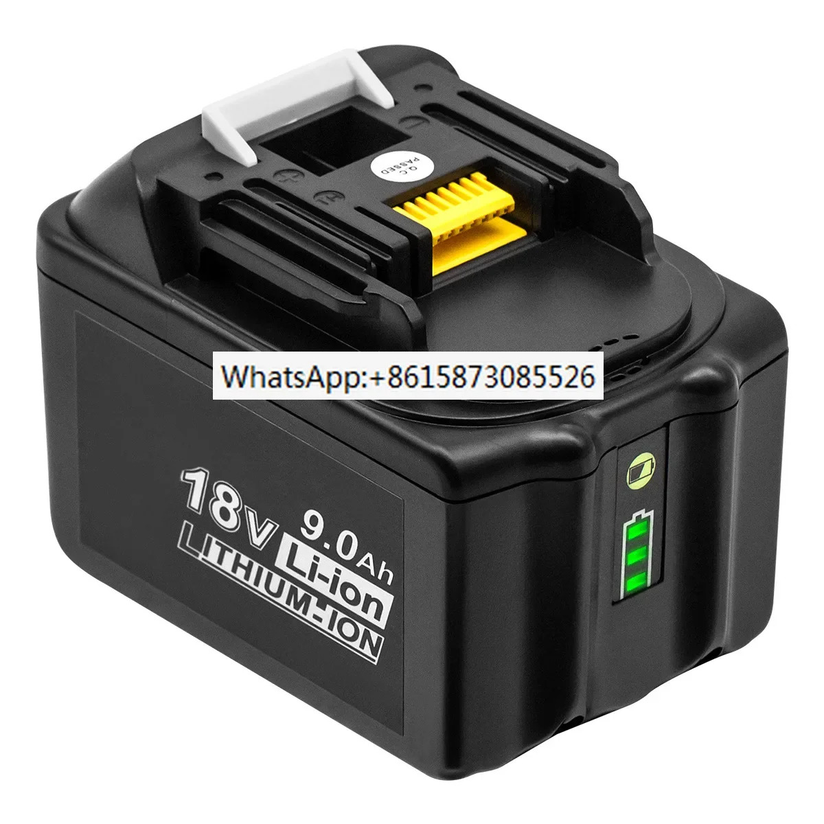마키타 전동 공구배터리 교체 배터리 BL1840 BL1850 BL1830 BL1860B LXT 400 18V 6Ah 9Ah 5Ah 이온 케이스