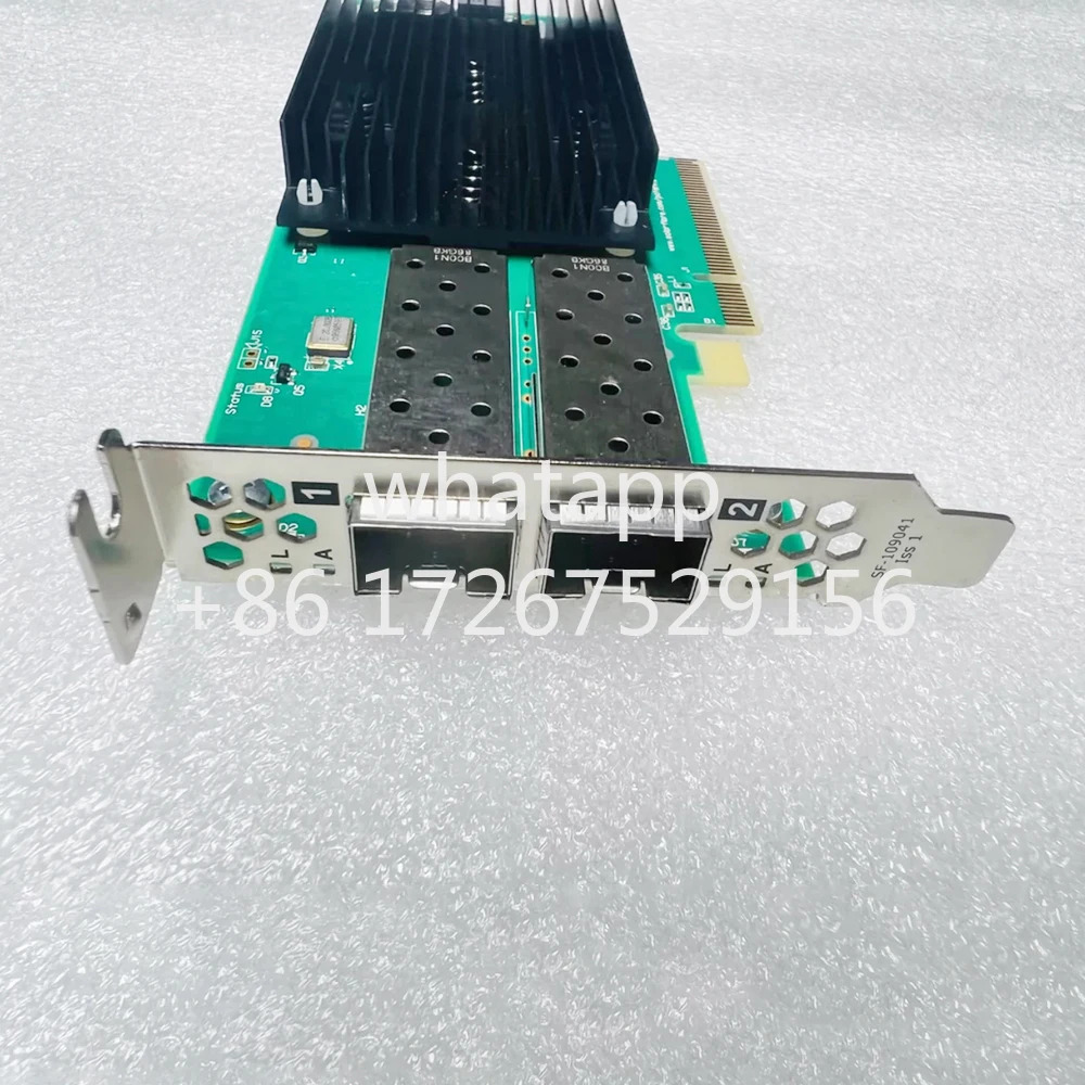 Solarflare SFN2522 X2522 8522 PluS 10Gb 지원 Openonload PTP 고성능 낮은 대기 시10G 듀얼 포트 카드