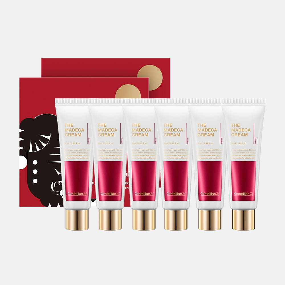 동국제약 센텔리안24 더마데카크림 해피타이거에디션(50ml x 3개)x2박스/병풀크림 시카 테카 주름개선 수분 보습 기미완화 안티에이징 탄력 잡티 개선에 도움 / 시즌6 제품 이미지